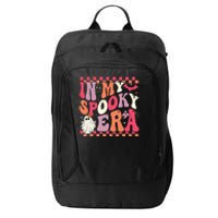 In My Spooky Era Groovy Hippie Halloween Ghost City Backpack