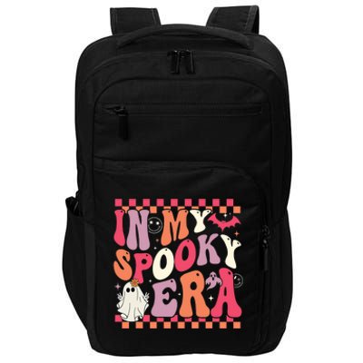 In My Spooky Era Groovy Hippie Halloween Ghost Impact Tech Backpack