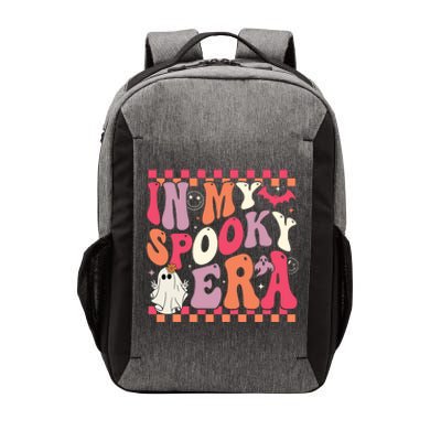 In My Spooky Era Groovy Hippie Halloween Ghost Vector Backpack