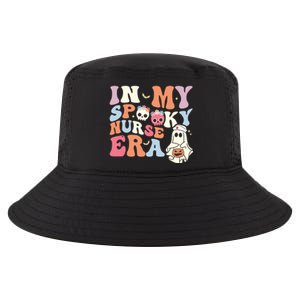 In My Spooky Nurse Era Funny Halloween Groovy Cute Gift Cool Comfort Performance Bucket Hat