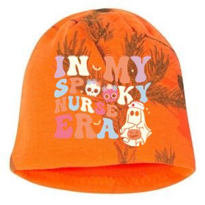 In My Spooky Nurse Era Funny Halloween Groovy Cute Gift Kati - Camo Knit Beanie