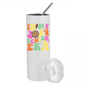 In My Senior Era Class Of 2024 Last Day School Graduate Meaningful Gift Stainless Steel Tumbler