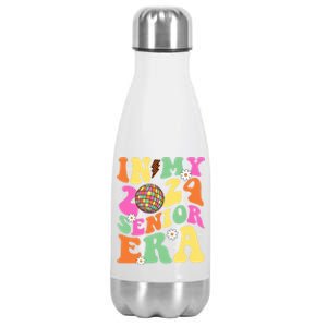 In My Senior Era Class Of 2024 Last Day School Graduate Meaningful Gift Stainless Steel Insulated Water Bottle