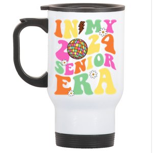 In My Senior Era Class Of 2024 Last Day School Graduate Meaningful Gift Stainless Steel Travel Mug