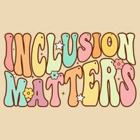 Inclusion Matters Special Education Autism Awareness Teacher Drawstring Bag