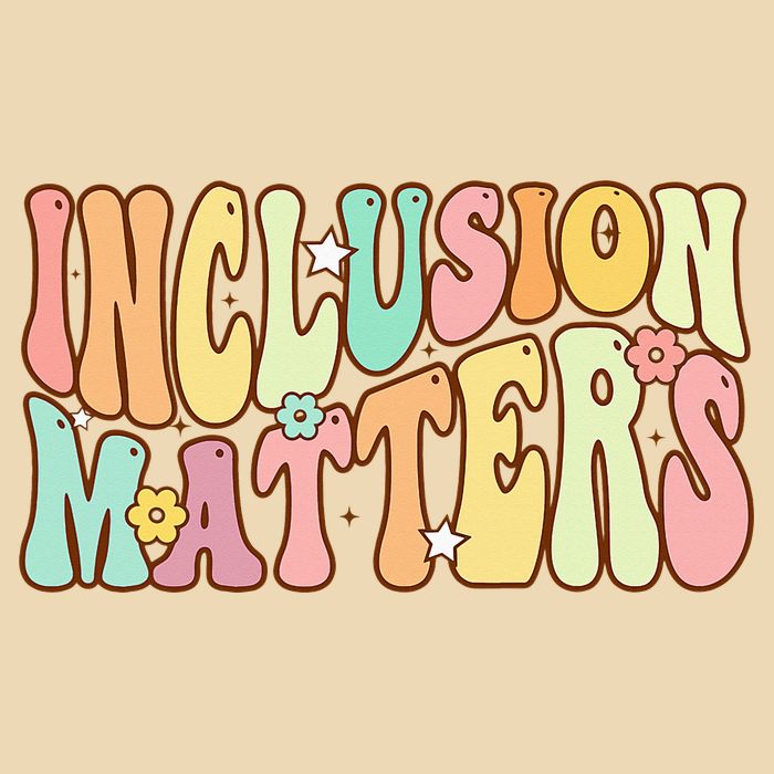 Inclusion Matters Special Education Autism Awareness Teacher Drawstring Bag