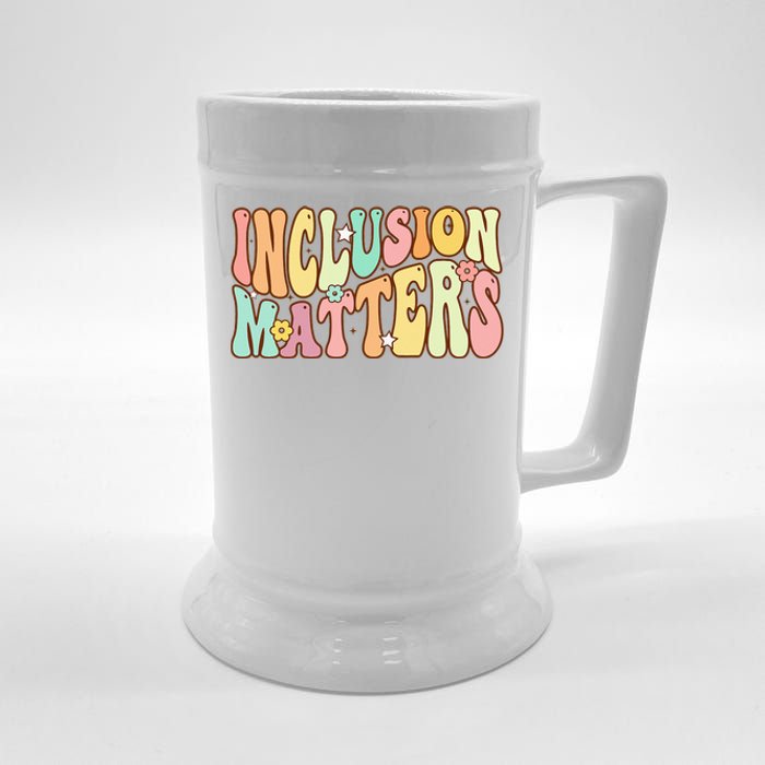 Inclusion Matters Special Education Autism Awareness Teacher Beer Stein