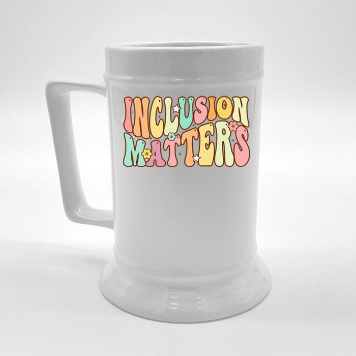 Inclusion Matters Special Education Autism Awareness Teacher Beer Stein