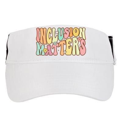 Inclusion Matters Special Education Autism Awareness Teacher Adult Drive Performance Visor