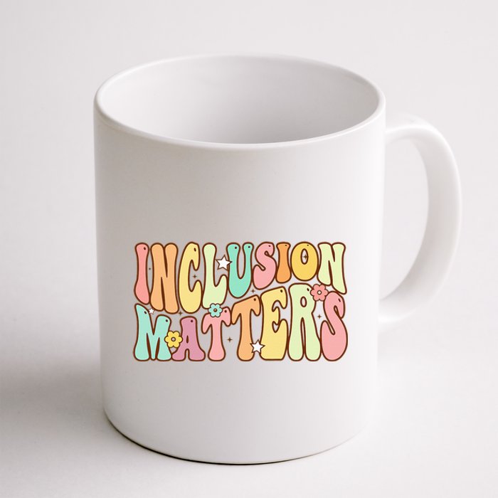 Inclusion Matters Special Education Autism Awareness Teacher Coffee Mug