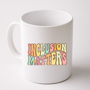 Inclusion Matters Special Education Autism Awareness Teacher Coffee Mug