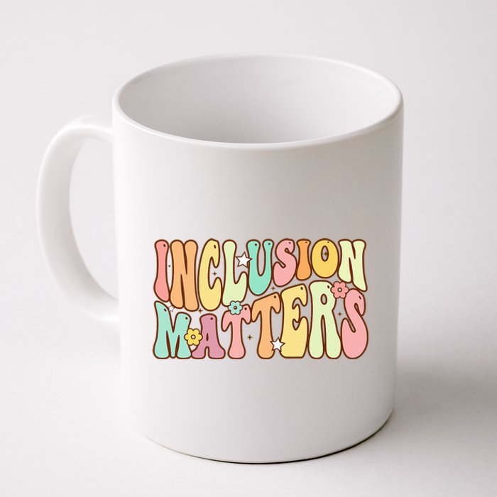 Inclusion Matters Special Education Autism Awareness Teacher Coffee Mug