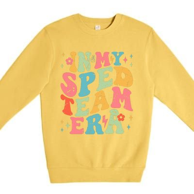 In My Sped Team Era Premium Crewneck Sweatshirt