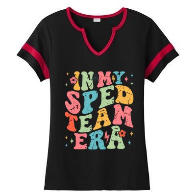 In My Sped Team Era Ladies Halftime Notch Neck Tee