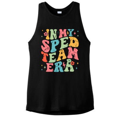 In My Sped Team Era Ladies PosiCharge Tri-Blend Wicking Tank