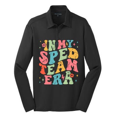 In My Sped Team Era Silk Touch Performance Long Sleeve Polo