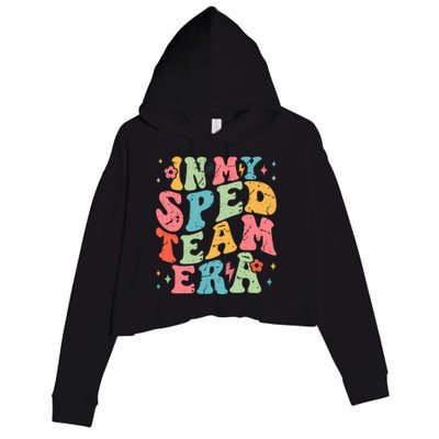 In My Sped Team Era Crop Fleece Hoodie