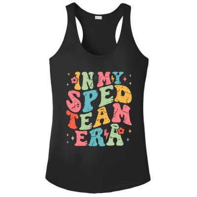 In My Sped Team Era Ladies PosiCharge Competitor Racerback Tank