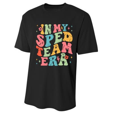 In My Sped Team Era Performance Sprint T-Shirt