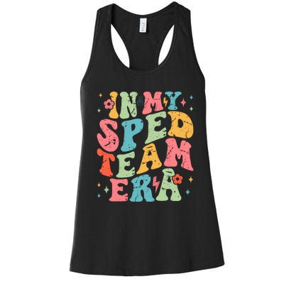 In My Sped Team Era Women's Racerback Tank