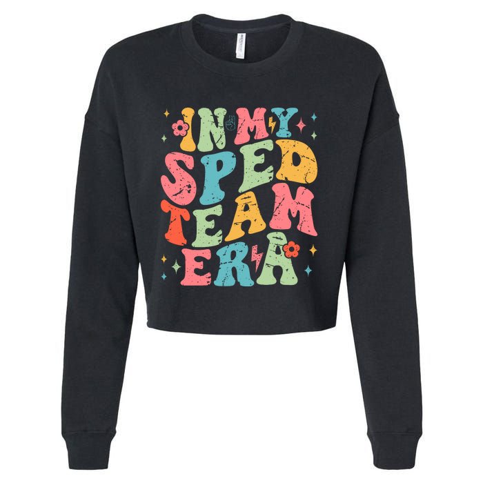 In My Sped Team Era Cropped Pullover Crew