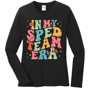 In My Sped Team Era Ladies Long Sleeve Shirt