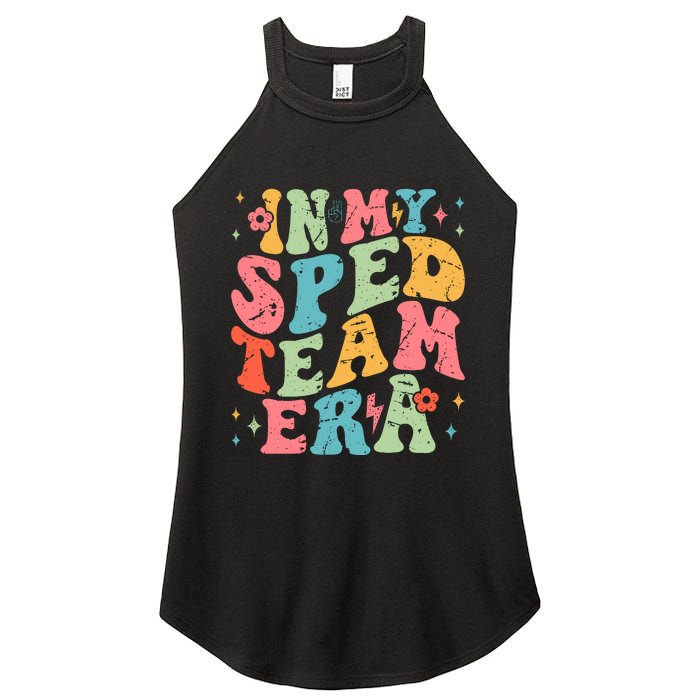 In My Sped Team Era Women's Perfect Tri Rocker Tank