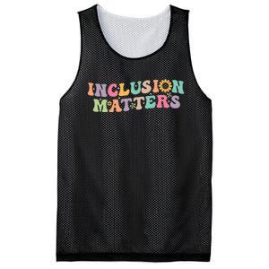 Inclusion Matters Special Education Autism Awareness Teacher Mesh Reversible Basketball Jersey Tank