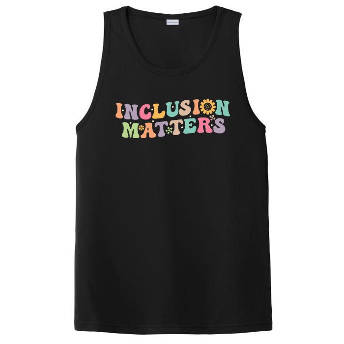 Inclusion Matters Special Education Autism Awareness Teacher PosiCharge Competitor Tank