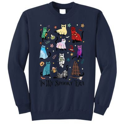 In My Spooky Era Cute Cat Halloween Tay Halloween Gift Tall Sweatshirt