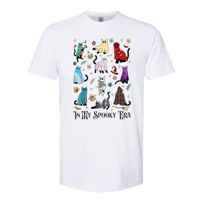 In My Spooky Era Cute Cat Halloween Tay Halloween Gift Softstyle CVC T-Shirt