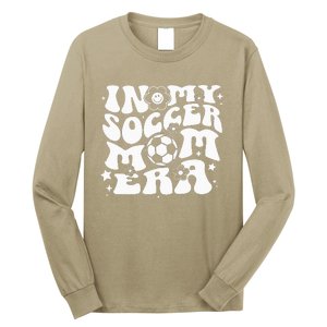 In My Soccer Mom Era Groovy Soccer Mama Long Sleeve Shirt