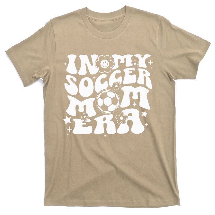 In My Soccer Mom Era Groovy Soccer Mama T-Shirt