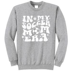 In My Soccer Mom Era Groovy Soccer Mama Sweatshirt