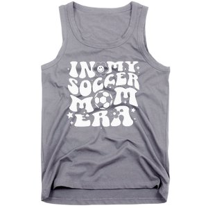 In My Soccer Mom Era Groovy Soccer Mama Tank Top