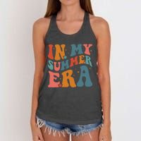 In My Summer Era Women's Knotted Racerback Tank