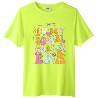 In My Social Worker Era School Social Worker Groovy Tall Fusion ChromaSoft Performance T-Shirt