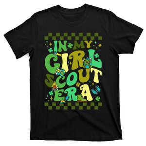 In My Scoutt Era Shamrock Checkered Happy St PatrickS T-Shirt