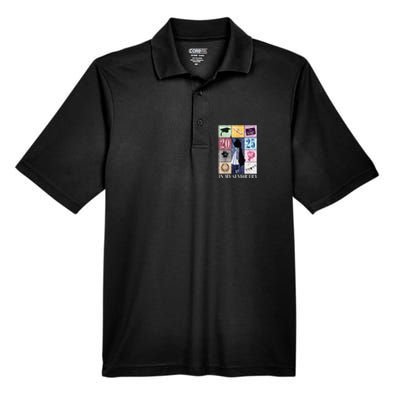 In My Senior Era Class Of 2025 Black Girl Graduate Men's Origin Performance Pique Polo