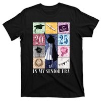 In My Senior Era Class Of 2025 Black Girl Graduate T-Shirt