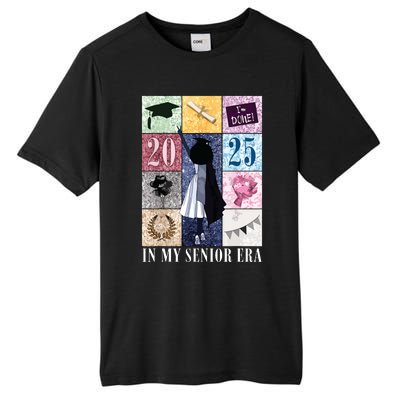 In My Senior Era Class Of 2025 Black Girl Graduate Tall Fusion ChromaSoft Performance T-Shirt