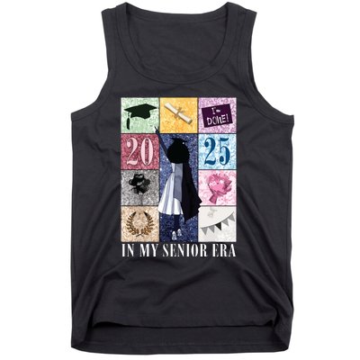 In My Senior Era Class Of 2025 Black Girl Graduate Tank Top