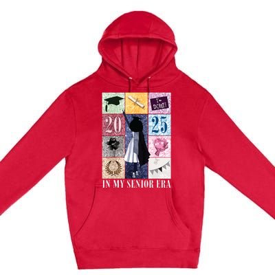 In My Senior Era Class Of 2025 Black Girl Graduate Premium Pullover Hoodie