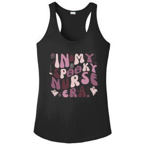 In My Spooky Nurse Era Halloween Groovy Witchy Spooky Nurse Gift Ladies PosiCharge Competitor Racerback Tank