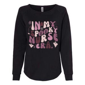 In My Spooky Nurse Era Halloween Groovy Witchy Spooky Nurse Gift Womens California Wash Sweatshirt