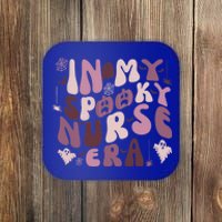 In My Spooky Nurse Era Halloween Groovy Witchy Spooky Nurse Gift Coaster