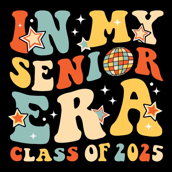 In My Senior Era Class Of 2025 Graduate Senior 2025 16 in Basic Backpack