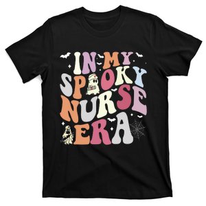 In My Spooky Nurse Era Halloween Groovy Witchy Spooky Nurse T-Shirt