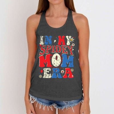 In My Spidey Mom Era Women's Knotted Racerback Tank