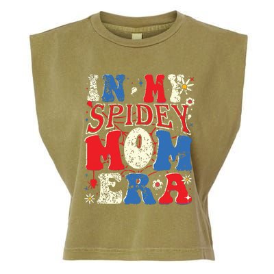 In My Spidey Mom Era Garment-Dyed Women's Muscle Tee